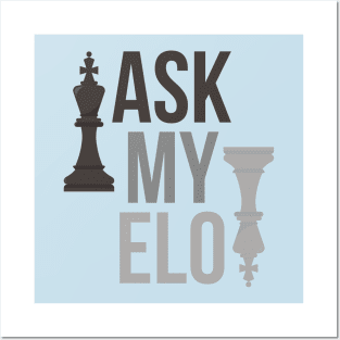 ask my elo Posters and Art